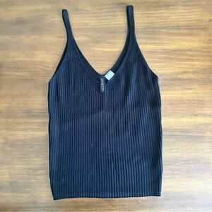 H&M Divided Black Tank XS